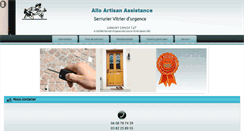 Desktop Screenshot of allo-artisan-assistance.fr